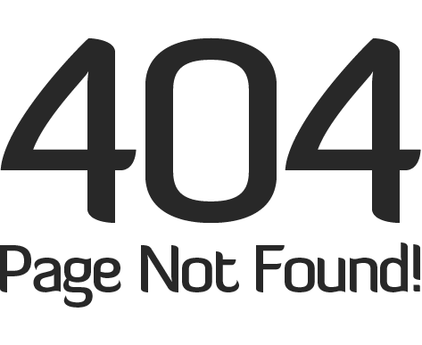 Error 404 - Page Not Found