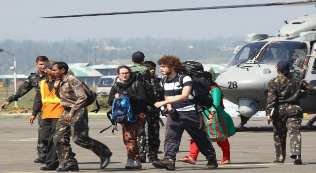 89 Aircraft and Helicopters of Air Force for relief operations in Kashmir