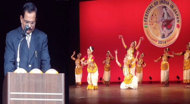 The Minister of State (Independent Charge) for Culture and Tourism, Shri Shripad Yesso Naik inaugurated the yearlong festival of India, at Tokyo, in Japan