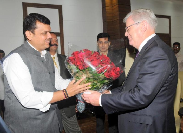 Australia’s Trade & Investment Minister met Maharashtra CM
