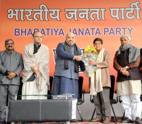 Kiran Bedi joins BJP, could be next CM of Delhi