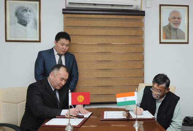 Textiles MoU between India and Kyrgyzstan